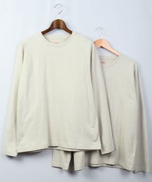 UNIVERSALOVERALL　2PﾊﾟｯｸﾜｲﾄﾞﾍﾋﾞｰｳｪｲﾄﾛﾝｸﾞｽﾘｰﾌﾞTｼｬﾂ