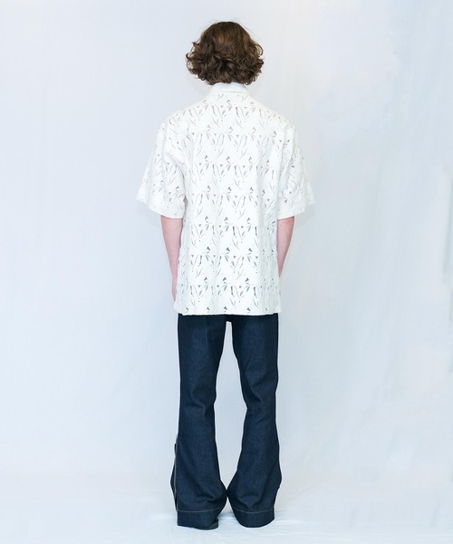 Wizzard(ウィザード)の「Wizzard ウィザード / DENIM BOOTS CUT PANTS デニムブーツカットパンツ フレアデニムパンツ / WPH22-D02(デニムパンツ・メンズ・インディゴブルー・2/3/1)」の7枚目の写真