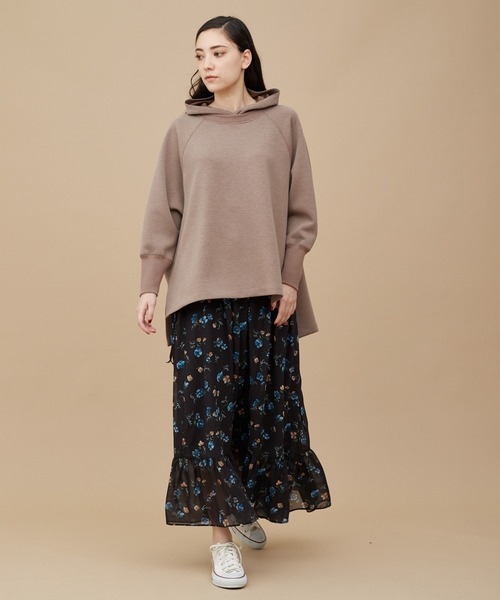 DRWCYS（ドロシーズ）の「レイヤードパーカー（パーカー・レディース・ベージュ/ブラウン・FREE）」の10枚目の写真