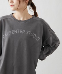 PUAL CE CIN | シルケット風プリントロングスリーブ(Tシャツ/カットソー)