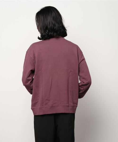 Dickies(ディッキーズ)の「Dickies ディッキーズ 裏毛プリントクルースウェットトレーナー(スウェット・メンズ・レッド/ホワイト/ブルー/ブラック・M/L/XL)」の8枚目の写真