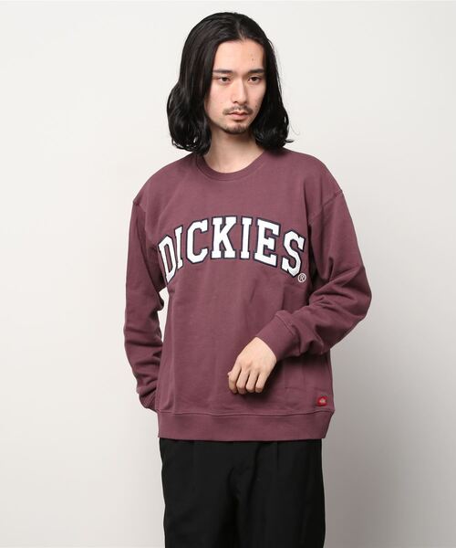Dickies(ディッキーズ)の「Dickies ディッキーズ 裏毛プリントクルースウェットトレーナー(スウェット・メンズ・レッド/ホワイト/ブルー/ブラック・M/L/XL)」の11枚目の写真