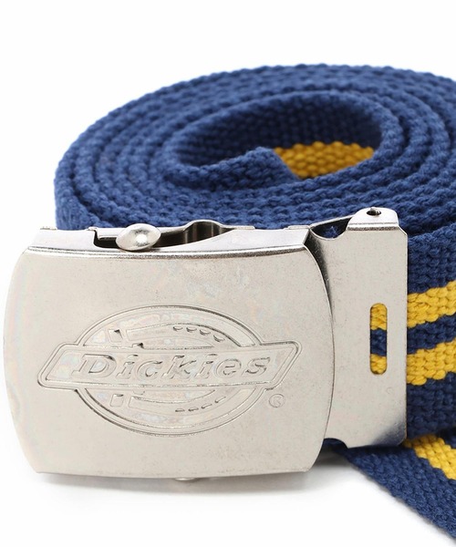 Dickies（ディッキーズ）の「Dickies　32mm アイコンロゴ GI ベルト（ベルト・メンズ・オフホワイト/ホワイト×ブラック/ベージュ/モスグリーン系/モスグリーン/ネイビー系/ブラック×ホワイト/ブラック・FREE）」の9枚目の写真
