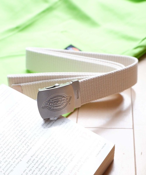Dickies（ディッキーズ）の「Dickies　32mm アイコンロゴ GI ベルト（ベルト・メンズ・オフホワイト/ホワイト×ブラック/ベージュ/モスグリーン系/モスグリーン/ネイビー系/ブラック×ホワイト/ブラック・FREE）」の20枚目の写真