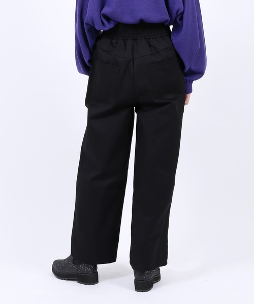 PUNYUS（プニュズ）の「ツイルイージーパンツ（その他パンツ・レディース・ブラック/パープル/オレンジ/ブルー/グリーン・1/2/4/3）」の7枚目の写真