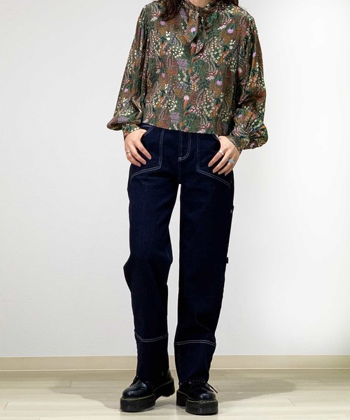 MAISON SCOTCH（メゾンスコッチ）の「バルーンスリーブ トップス【163804】（シャツ/ブラウス・レディース・グリーン系その他・X-SMALL/SMALL）」の2枚目の写真