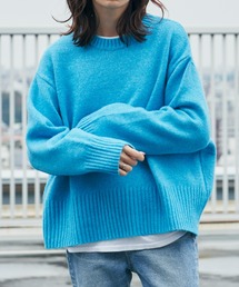 Auntie Rosa Holiday | クルーネックワイドシルエットプルオーバー(ニット/セーター)