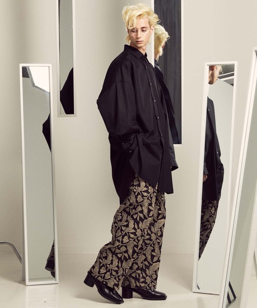 MAISON SPECIAL(メゾンスペシャル)の「《ユニセックスアイテム》THOMAS MASON/トーマスメイソン プライムオーバーレギュラーシャツコート【MAISON SPECIAL/メゾンスペシャル】(シャツ/ブラウス・メンズ・グレー/オフホワイト/ブラック・1/0/2)」の19枚目の写真