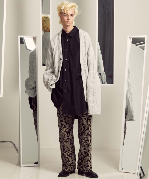 MAISON SPECIAL(メゾンスペシャル)の「《ユニセックスアイテム》THOMAS MASON/トーマスメイソン プライムオーバーレギュラーシャツコート【MAISON SPECIAL/メゾンスペシャル】(シャツ/ブラウス・メンズ・グレー/オフホワイト/ブラック・1/0/2)」の18枚目の写真