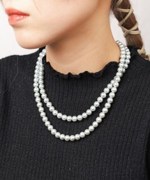 INNOCENT（イノセント）の「『18inch』8mmWガラスパールネックレス（ネックレス・メンズ）」
