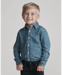 POLO RALPH LAUREN CHILDRENSWEAR（ポロ ラルフ ローレン チルドレンズウェア）の「コットン デニム シャツ（シャツ/ブラウス）」