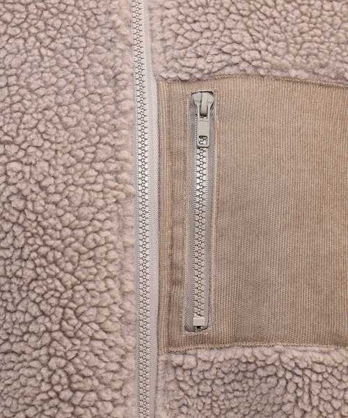 Cutie Blonde（キューティーブロンド）の「◆フードボアロングコート（その他アウター・レディース・アイボリー/グレー/ブラウン系その他・00）」の9枚目の写真