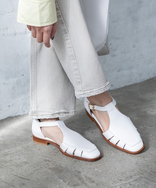 IENA(イエナ)の「【PASCUCCI/パスクッチ】 グルカサンダル◆(サンダル・レディース・ホワイト/ベージュ・38/39/36/37)」の13枚目の写真