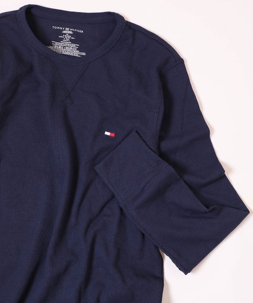 TOMMY（トミー）の「Tommy Hilfiger/トミーヒルフィガー THERMAL SLEEP HENLEY サーマル ロングスリーブ  09T4076（Tシャツ/カットソー・メンズ・ホワイト/ブラック/ネイビー/グレー・SMALL/MEDIUM/LARGE/X-LARGE）」の4枚目の写真