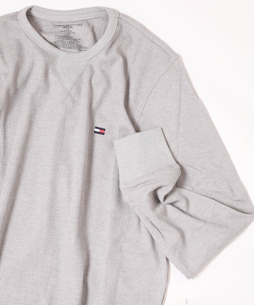 TOMMY（トミー）の「Tommy Hilfiger/トミーヒルフィガー THERMAL SLEEP HENLEY サーマル ロングスリーブ  09T4076（Tシャツ/カットソー・メンズ・ホワイト/ブラック/ネイビー/グレー・SMALL/MEDIUM/LARGE/X-LARGE）」の3枚目の写真