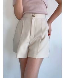 ギャザーポイントショートパンツ【セットアップ着用可能】