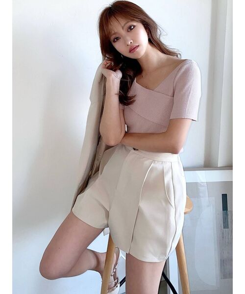 RESEXXY(リゼクシー)の「ギャザーポイントショートパンツ【セットアップ着用可能】(その他パンツ・レディース・ミント/ベージュ/その他1・FREE)」の10枚目の写真