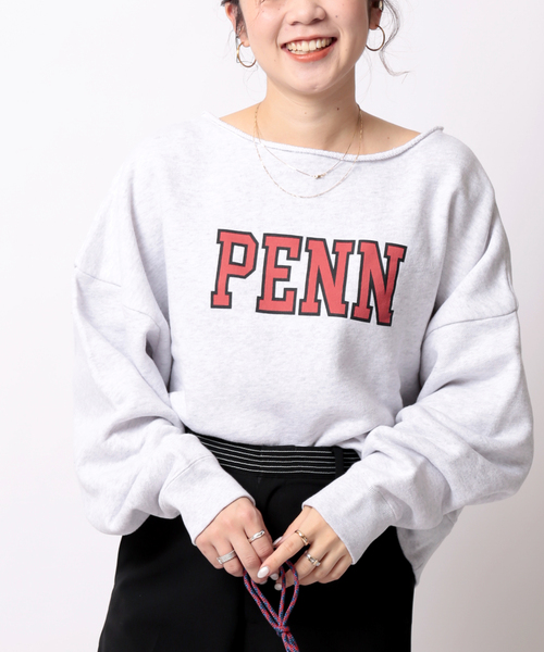 ペンシルベニア　PENN　GS/クルーカレッジスウェット　トレーナー ペンシルバニア カレッジ スウェット Penn State | Blue