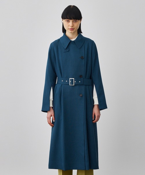 【完売サイズ】UNITED TOKYO トレンチコート サイズ1 ダークグリーン Cゼロ撥水ウールトレンチコート（ダウンジャケット/コート）｜UNITED