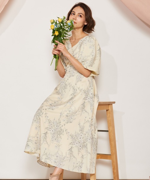 NOELA（ノエラ）の「ボタニカルブーケ柄ワンピース（ワンピース）」 - WEAR