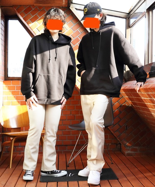 8(eight)(エイト)の「レザータッチフレアパンツ(スラックス・メンズ・ブラック/アイボリー・MEDIUM/LARGE)」の14枚目の写真