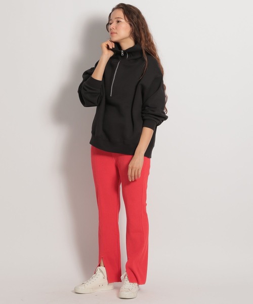 niko and...(ニコアンド)の「セルフカットリブスリットパンツ(その他パンツ・レディース・ベージュ/オフホワイト/オリーブ/ラベンダー/グリーン系その他/ダークブルー/オレンジ系その他/チャコール/ブラック/ピンク・MEDIUM/LARGE)」の17枚目の写真