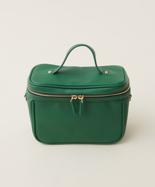 natural couture（ナチュラルクチュール）の「バニティミニショルダーバッグ（ショルダーバッグ・レディース・ブラック/ベージュ/グリーン・FREE）」の11枚目の写真