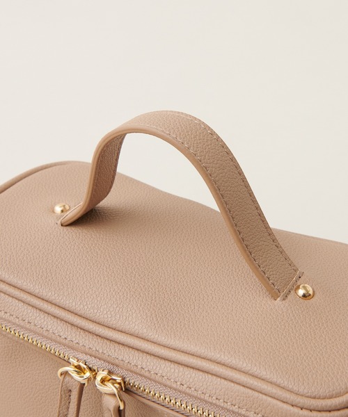 natural couture（ナチュラルクチュール）の「バニティミニショルダーバッグ（ショルダーバッグ・レディース・ブラック/ベージュ/グリーン・FREE）」の12枚目の写真