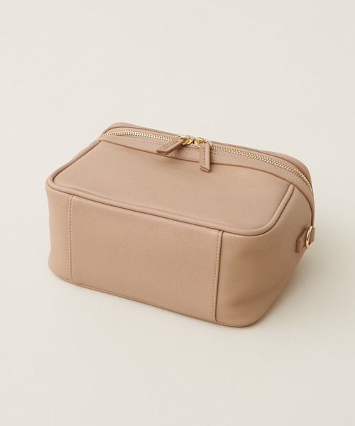 natural couture（ナチュラルクチュール）の「バニティミニショルダーバッグ（ショルダーバッグ・レディース・ブラック/ベージュ/グリーン・FREE）」の10枚目の写真