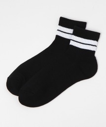 LAKOLE | TCボーダーショートソックス / 259907(ソックス/靴下)