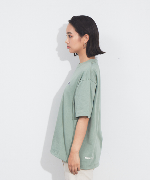 KELTY(ケルティ)の「KELTY別注ワンポイントTシャツ(Tシャツ/カットソー・レディース・ホワイト/ブラック/ベージュ/グリーン・S/M)」の8枚目の写真