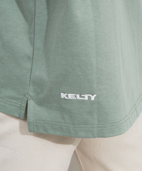 KELTY(ケルティ)の「KELTY別注ワンポイントTシャツ(Tシャツ/カットソー・レディース・ホワイト/ブラック/ベージュ/グリーン・S/M)」の14枚目の写真