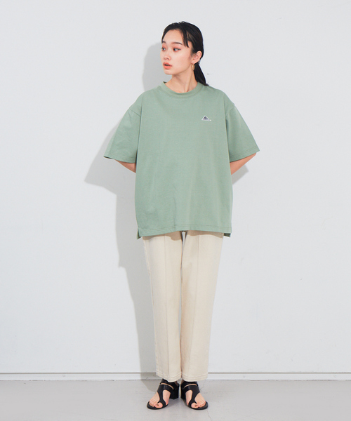 KELTY(ケルティ)の「KELTY別注ワンポイントTシャツ(Tシャツ/カットソー・レディース・ホワイト/ブラック/ベージュ/グリーン・S/M)」の16枚目の写真