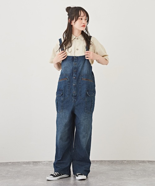 CUBE SUGAR（キューブシュガー）の「WEB限定 ボタンフライ デニム