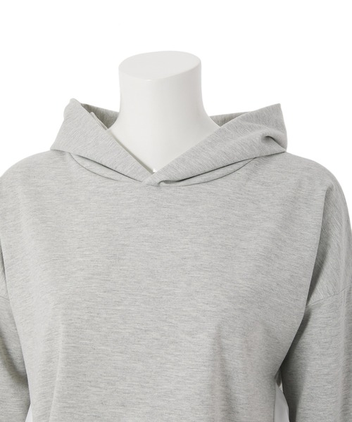 fifth（フィフス）の「異素材ペプラムパーカー（パーカー・レディース・ブラック/グレー・M）」の20枚目の写真