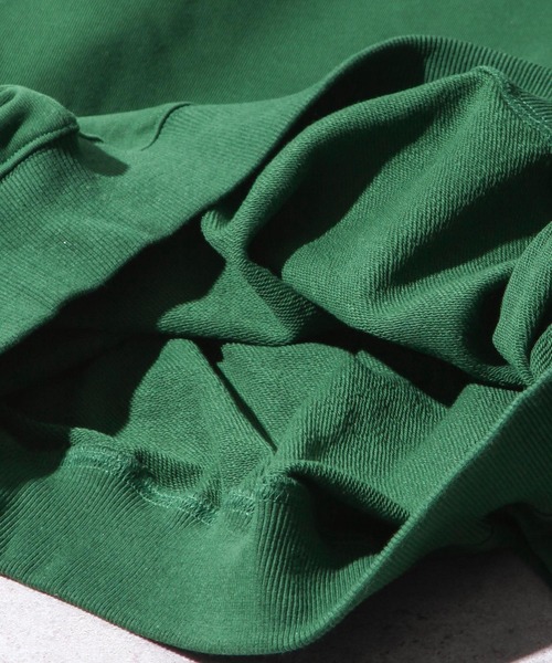 NILWAY（ニルウェイ）の「ファインコットン裏毛nilway筆記ロゴ刺繍ビッグクルー（スウェット・メンズ・ブラック/オフホワイト/グリーン/チャコール・MEDIUM/LARGE）」の22枚目の写真