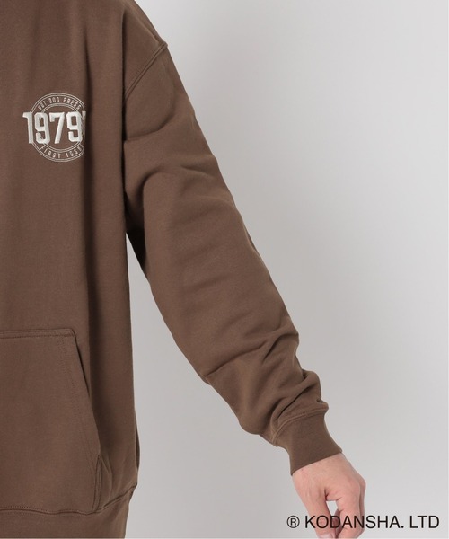 417 EDIFICE SELECT（フォーワンセブンエディフィスセレクト）の「【Hot-Dog PRESS / ホットドッグプレス】別注 19797 SWEATパーカー（パーカー・メンズ・チャコールグレー/ブラウン・LARGE/MEDIUM）」の18枚目の写真