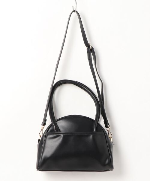 LATINA（ラティーナ）の「フェイクレザーテリーヌバッグ（ハンドバッグ・レディース・ブラック・FREE）」の4枚目の写真