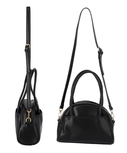 LATINA（ラティーナ）の「フェイクレザーテリーヌバッグ（ハンドバッグ・レディース・ブラック・FREE）」の8枚目の写真