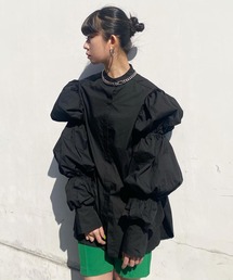 【Narcissus】ソデボリュームシャツ