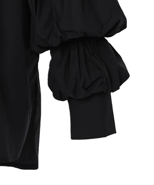 Narcissus（ナルシス）の「【Narcissus】ソデボリュームシャツ（シャツ/ブラウス・レディース・ブラック/ホワイト・FREE）」の15枚目の写真