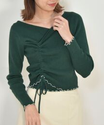 MAJESTIC LEGON | オトナカシュクールニット(ニット/セーター)