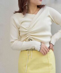 MAJESTIC LEGON | オトナカシュクールニット(ニット/セーター)