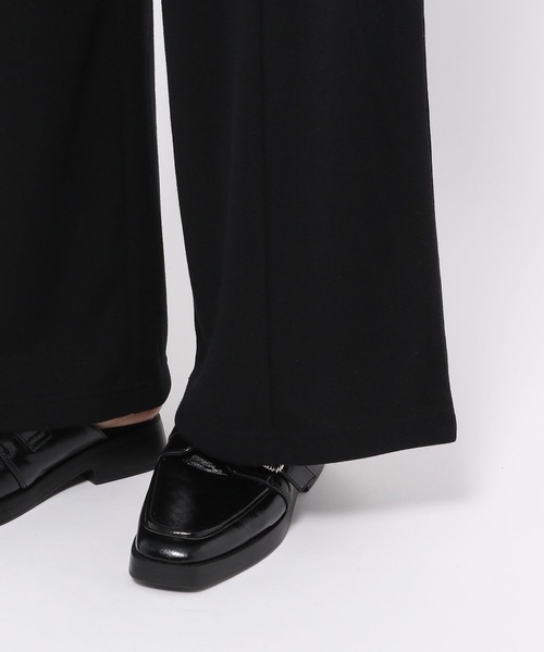 PAGEBOY(ページボーイ)の「ポンチワイドスラックス(スラックス・レディース・チャコールグレー/スカイブルー/ブラック/ホワイト系その他・FREE)」の12枚目の写真