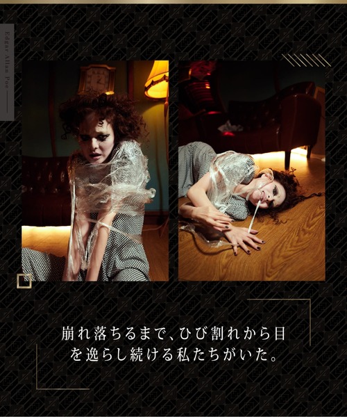 et seq.（エセク）の「【et seq.】AP1839 アッシャー家の崩壊【羽根ペンネイル　イージージェル】（マニキュア/ジェルネイル・レディース・ダークブラウン・FREE）」の2枚目の写真