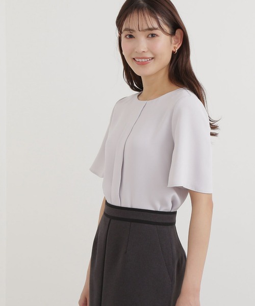 サテンダブルクロスブラウス シャツ ブラウス Natural Beauty Basic ナチュラルビューティーベーシック のファッション通販 Zozotown