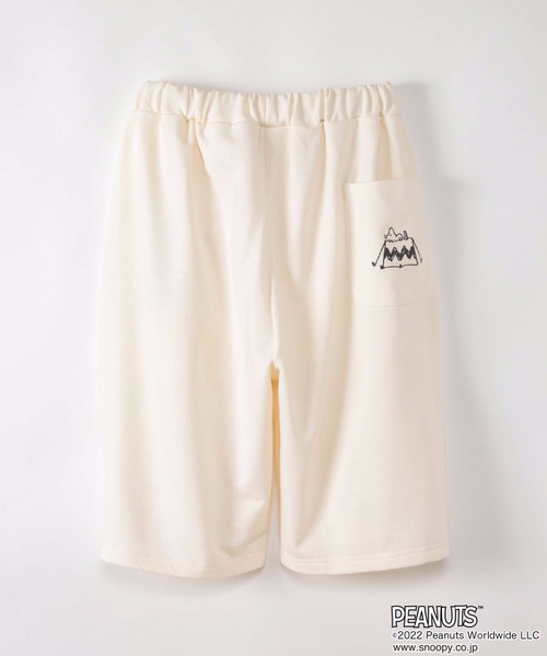 PEANUTS(ピーナッツ)の「【PEANUTS/ピーナッツ】 ショートパンツ(その他パンツ・メンズ・ダークグリーン/オフホワイト・MEDIUM/LARGE/X-LARGE/SMALL)」の4枚目の写真