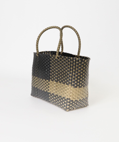 RODE SKO(ロデスコ)の「横長メルカドバッグ(トートバッグ・レディース・ブラック/シルバー・ONE)」の19枚目の写真