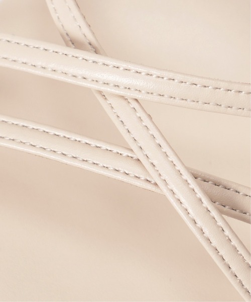 LE TALON（ルタロン）の「3.5cmスクエア2WAYサンダル（サンダル・レディース・アイボリー/ブラック系その他/キャメル・SMALL/MEDIUM/LARGE/X-LARGE/X-SMALL）」の7枚目の写真