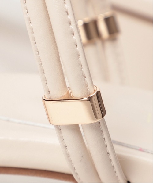 LE TALON（ルタロン）の「3.5cmスクエア2WAYサンダル（サンダル・レディース・アイボリー/ブラック系その他/キャメル・SMALL/MEDIUM/LARGE/X-LARGE/X-SMALL）」の16枚目の写真